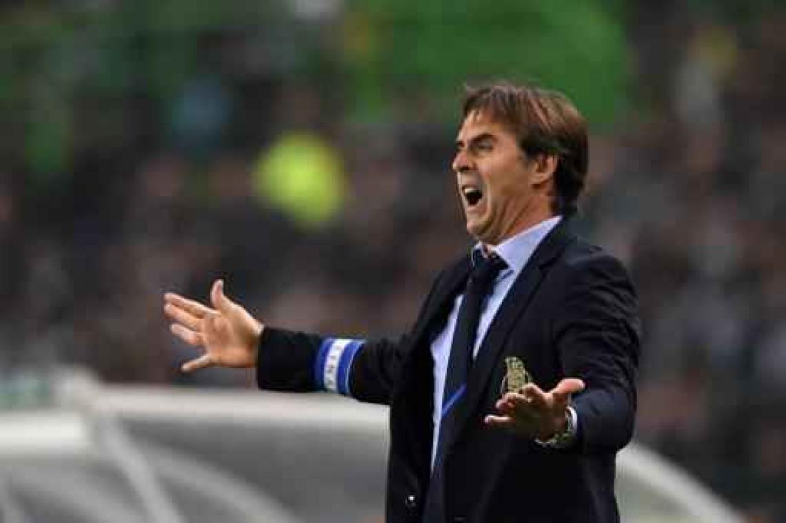 Julen Lopetegui volgt Vicente del Bosque op als Spaans bondscoach