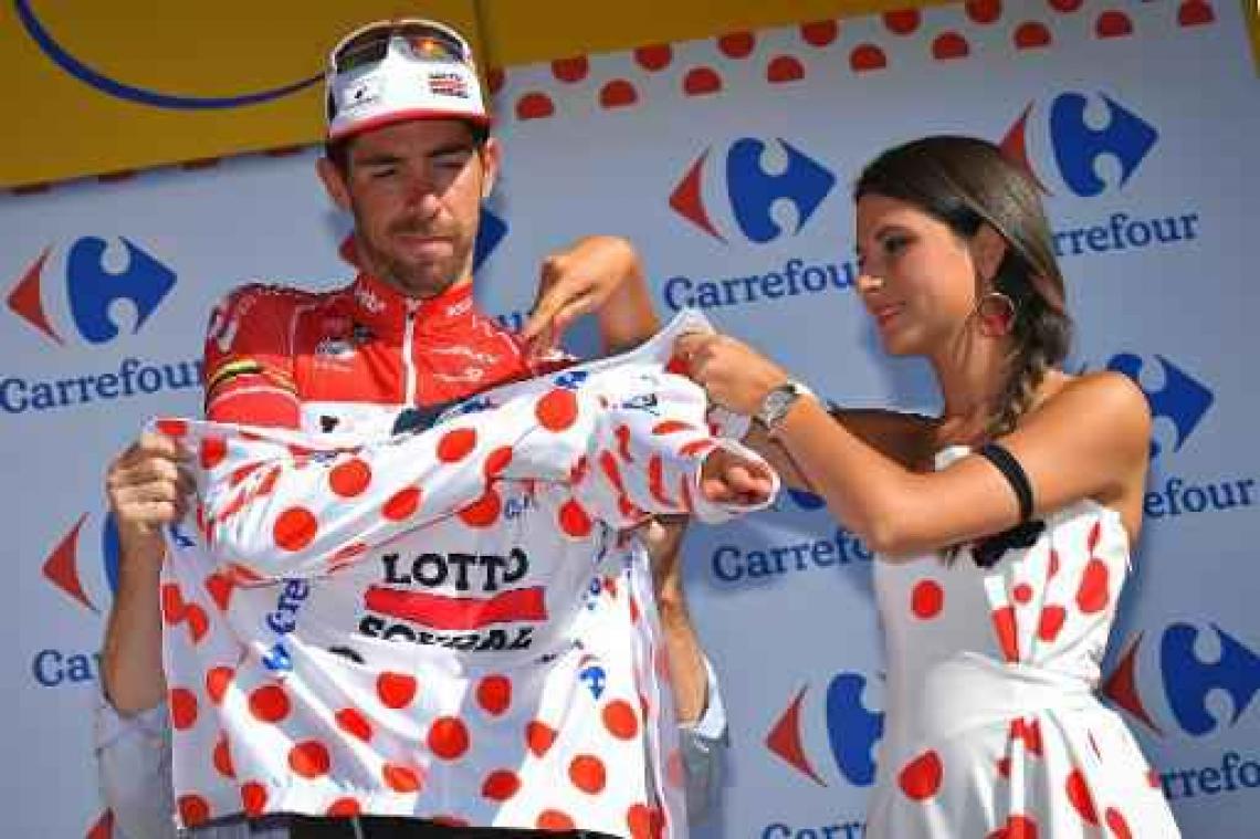 Tour - Thomas De Gendt geeft strijd om de bollen op