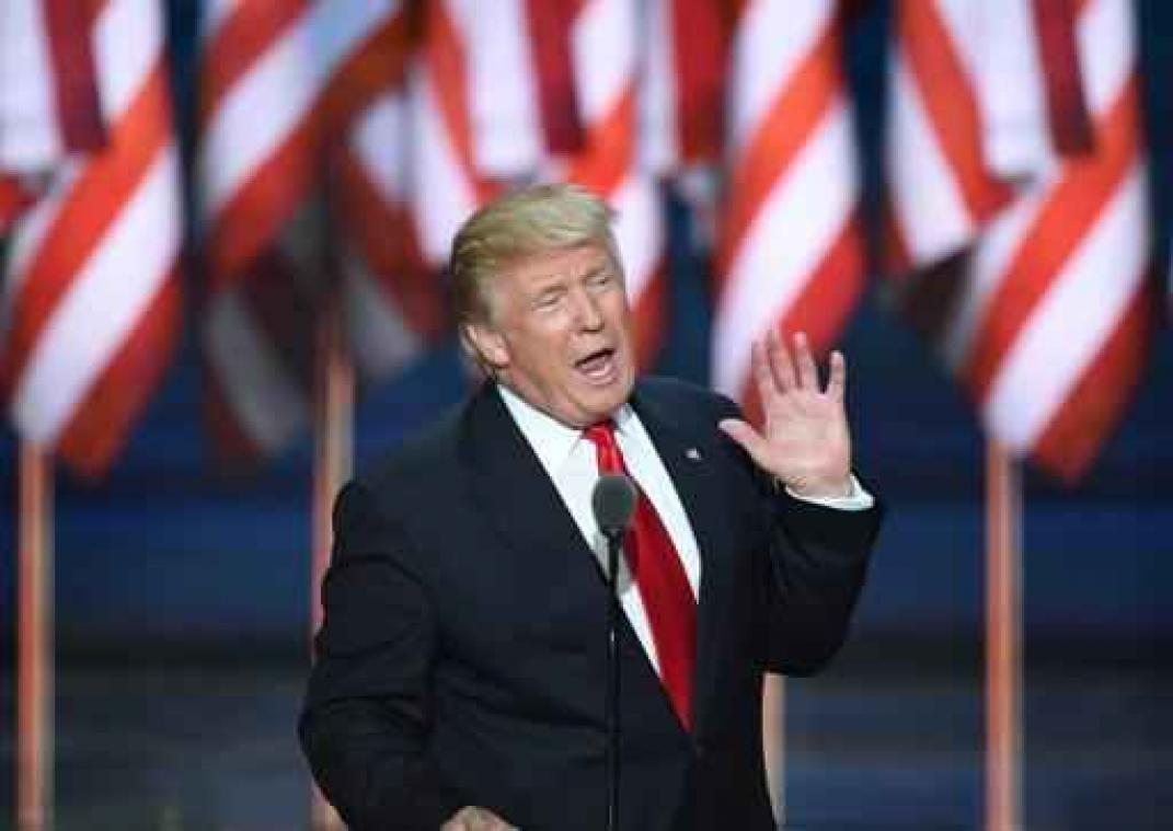 Race Witte Huis - Trump accepteert Republikeinse nominatie met "nederigheid en dankbaarheid"