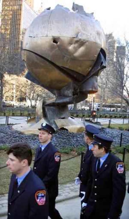 "The Sphere" keert terug naar World Trade Center