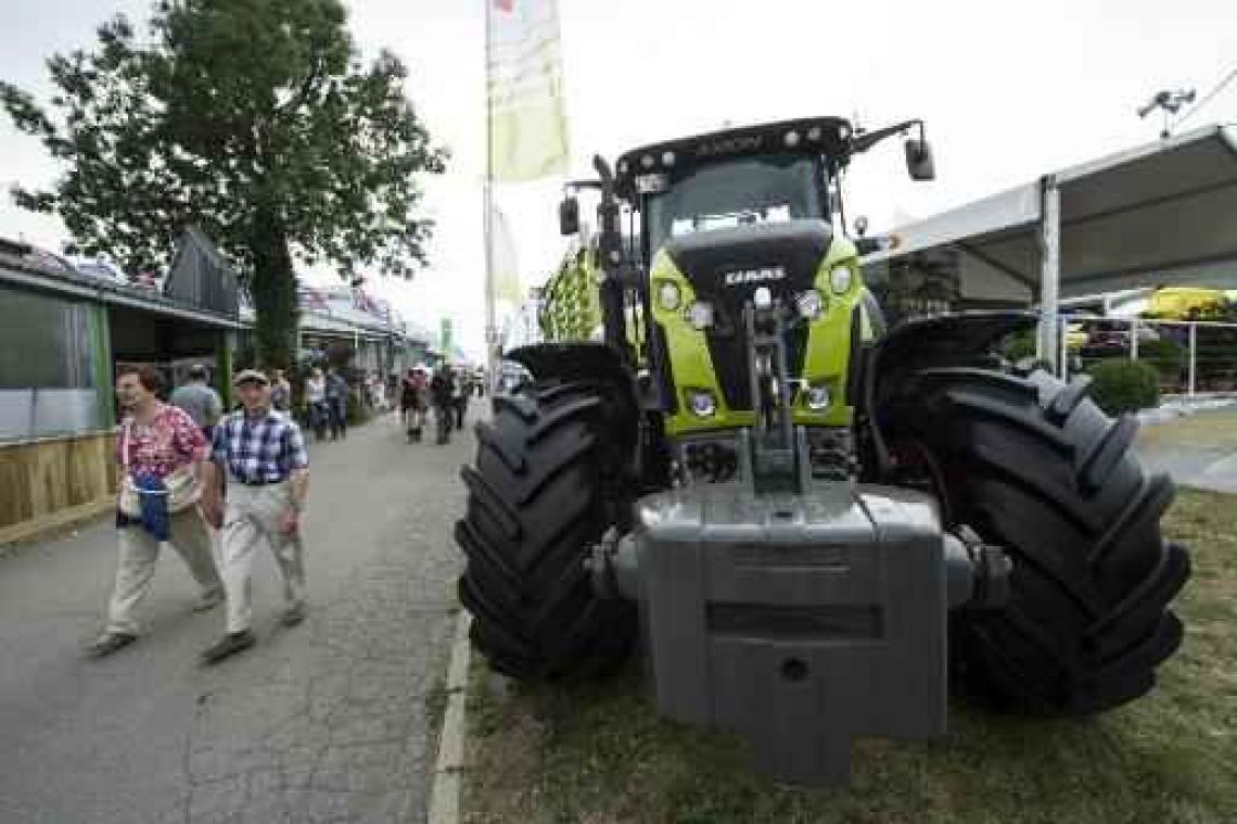 Landbouwbeurs van Libramont - Filterblokkades van actievoerende landbouwers bemoeilijken verkeer