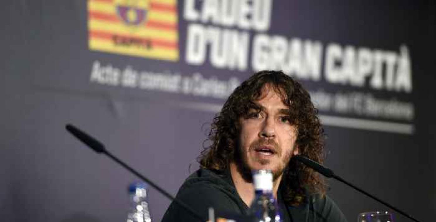 Carles Puyol in het oog van de storm na reclamefilmpje