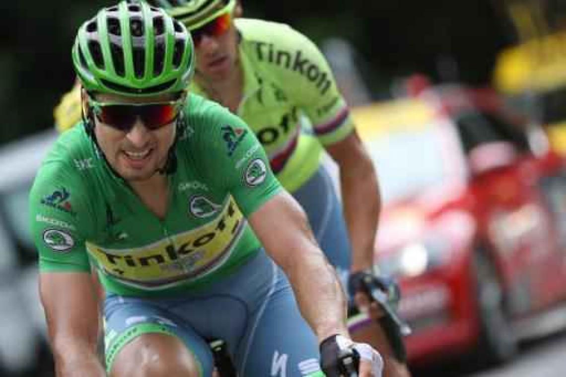 Peter Sagan krijgt Prijs van de Superstrijdlust