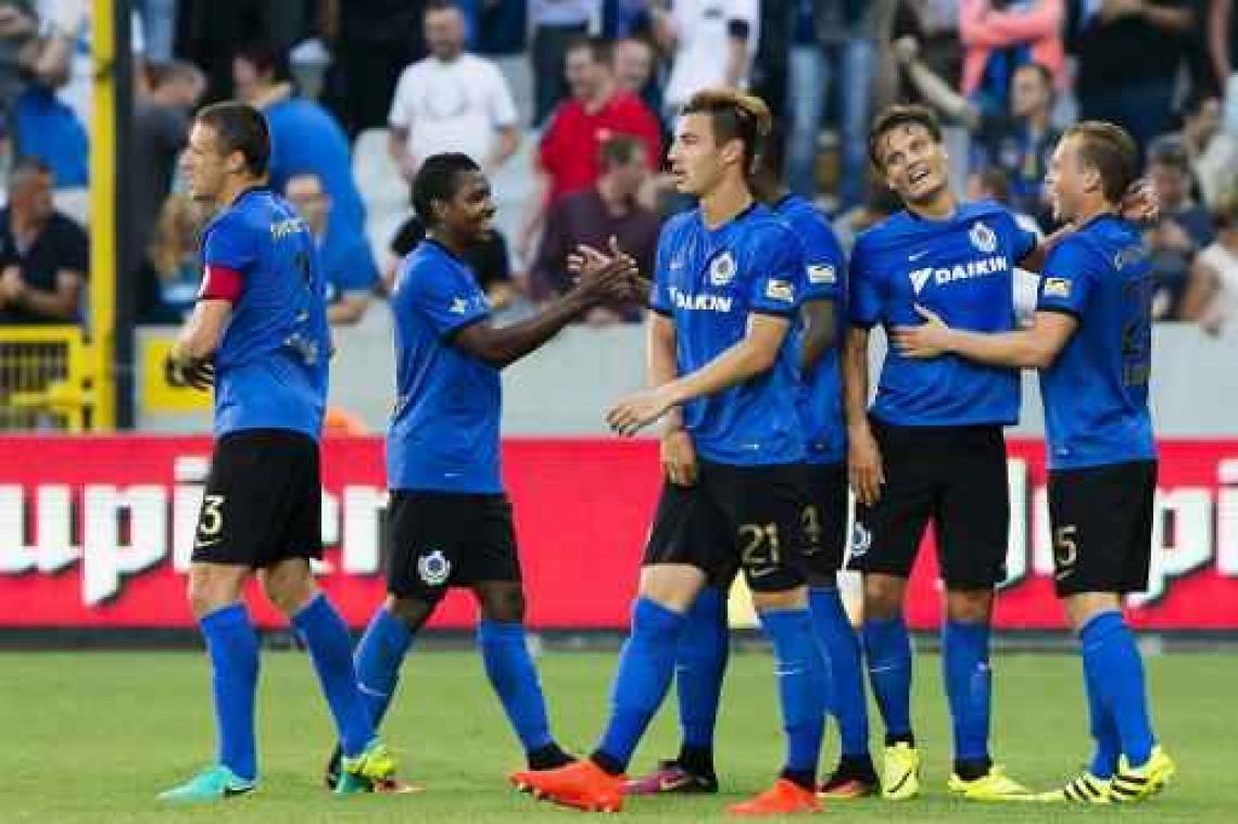 Club Brugge verslaat Standard voor veertiende supercup