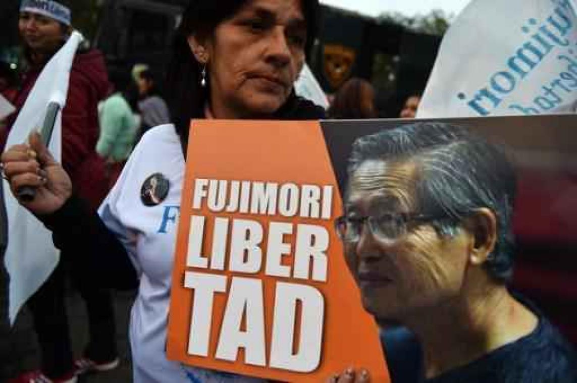 Voormalige Peruviaanse president Fujimori vraagt gratie