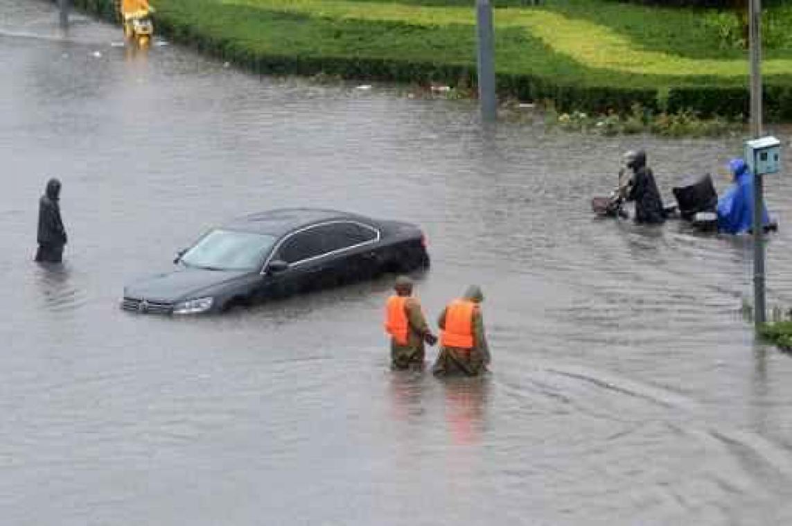 Dodental overstromingen in noorden van China stijgt tot 114
