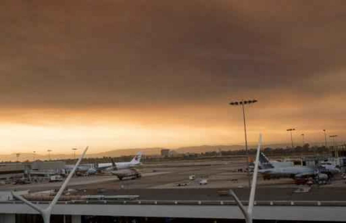 Bosbranden en extreme hitte in Californië