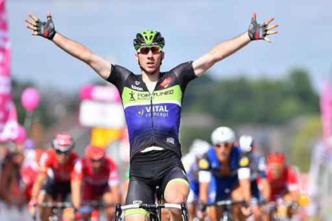 Boris Vallée sprint sneller dan Boonen in tweede etappe Ronde van Wallonië