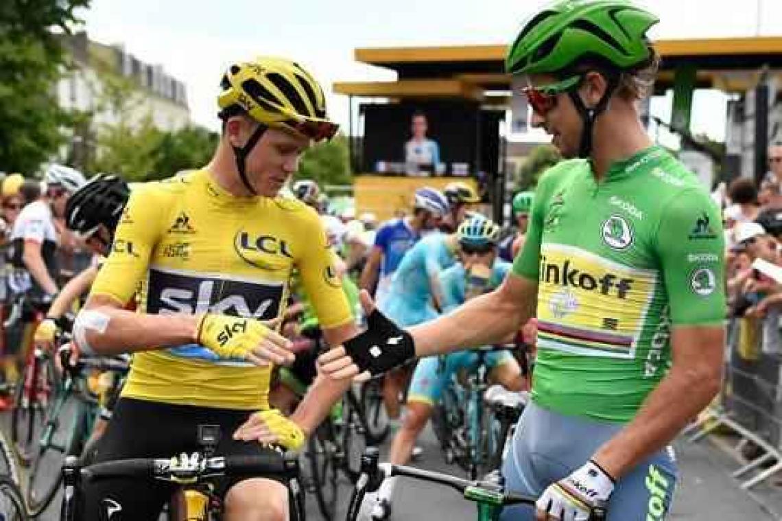 Tour - Froome rukt op naar derde plaats WorldTour, Sagan verstevigt leidersplaats