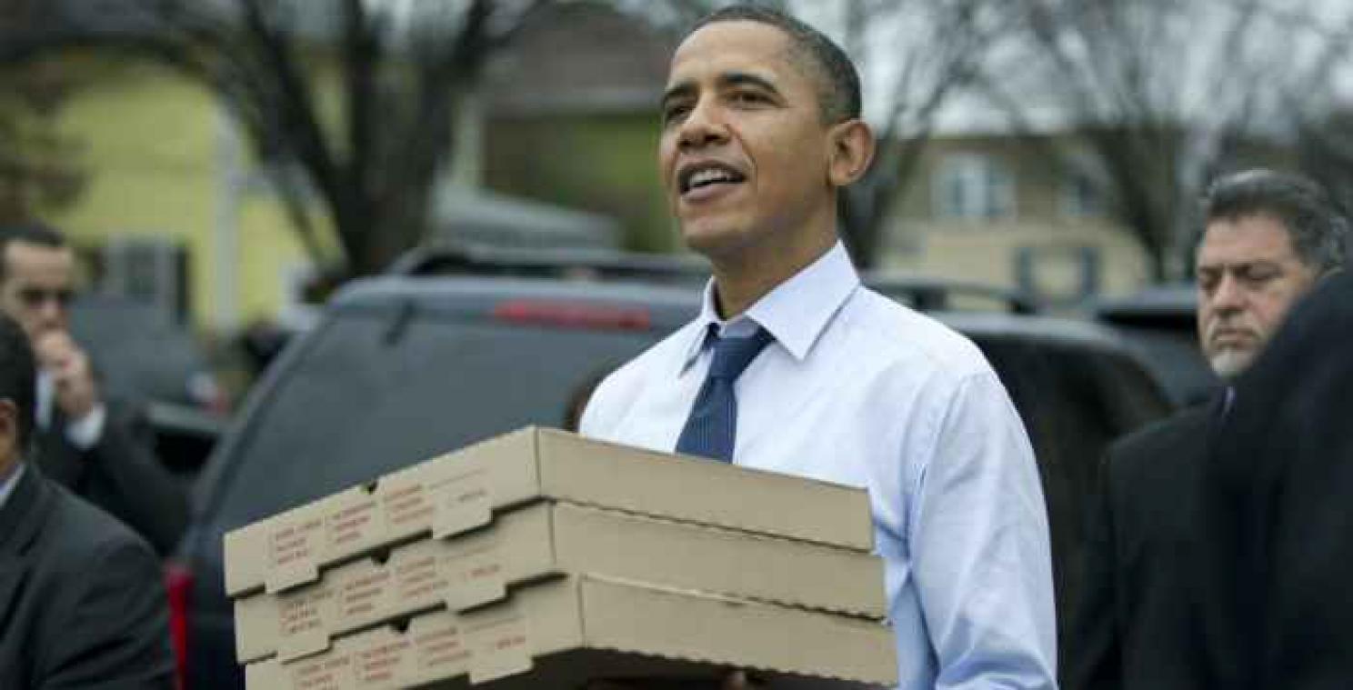 Pizzaleveringen in de lift dankzij Amerikaanse presidentsverkiezingen