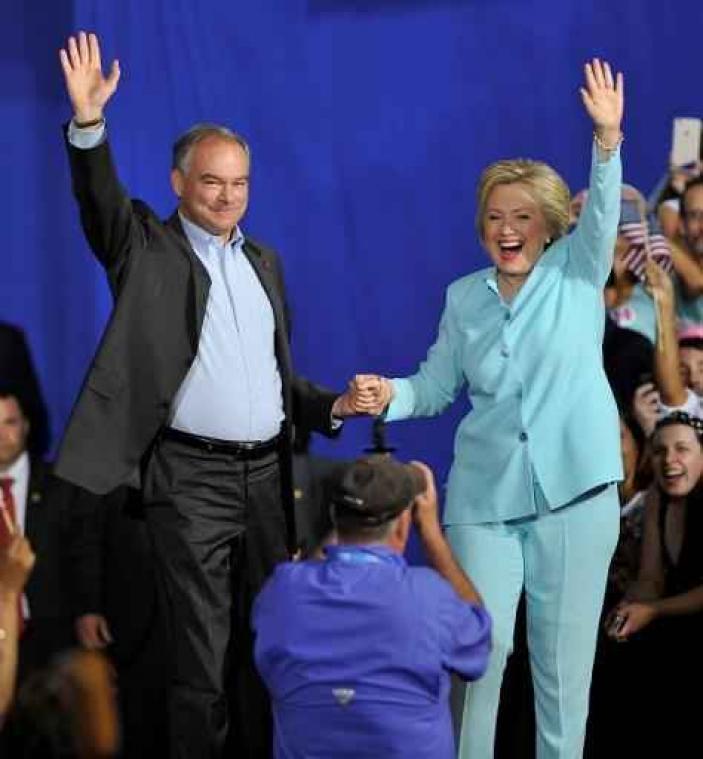 Race Witte Huis - Tim Kaine door Democraten aangeduid als kandidaat voor vicepresidentschap