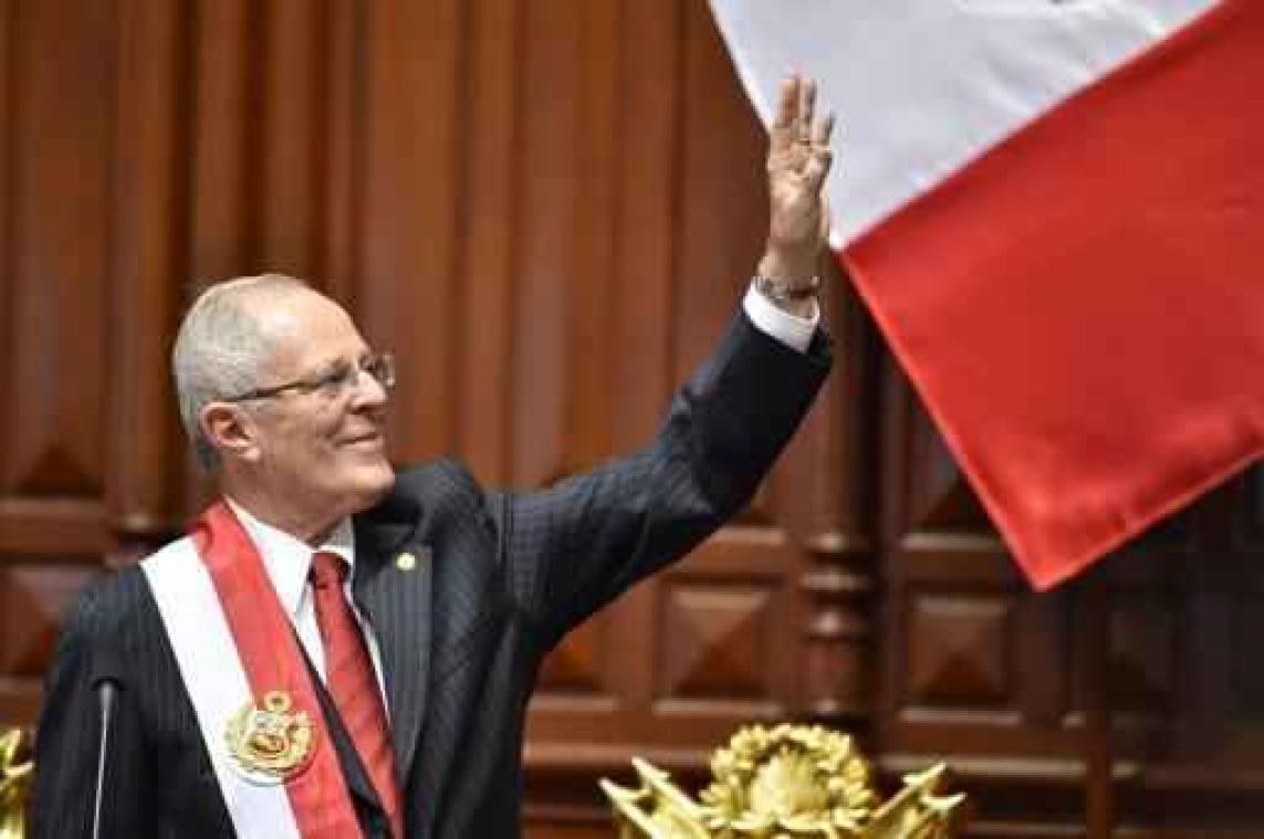 Neoliberale econoom Kuczynski nieuwe president van Peru