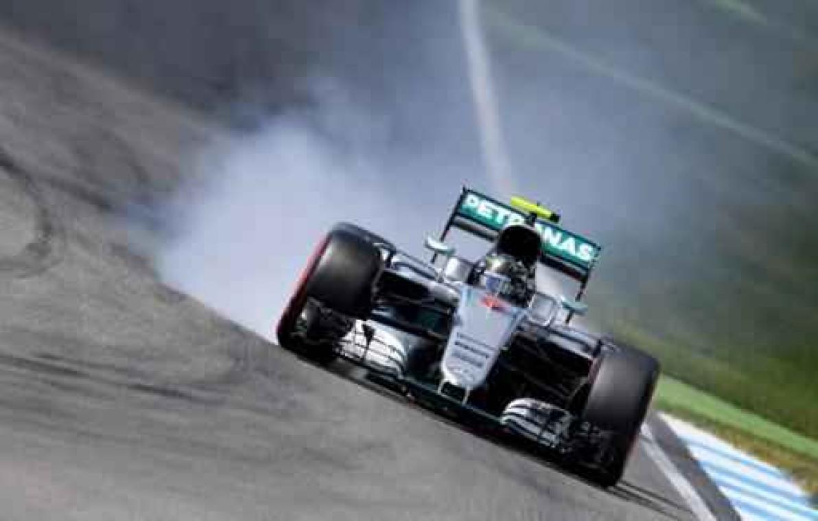 F1 - GP van Duitsland - Nico Rosberg pakt voor eigen publiek de pole