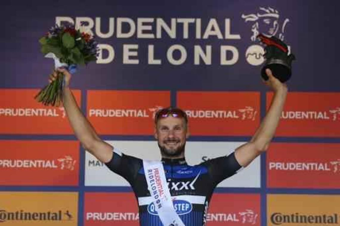 Prudential Ride London - Tom Boonen sprint naar zege in Londen