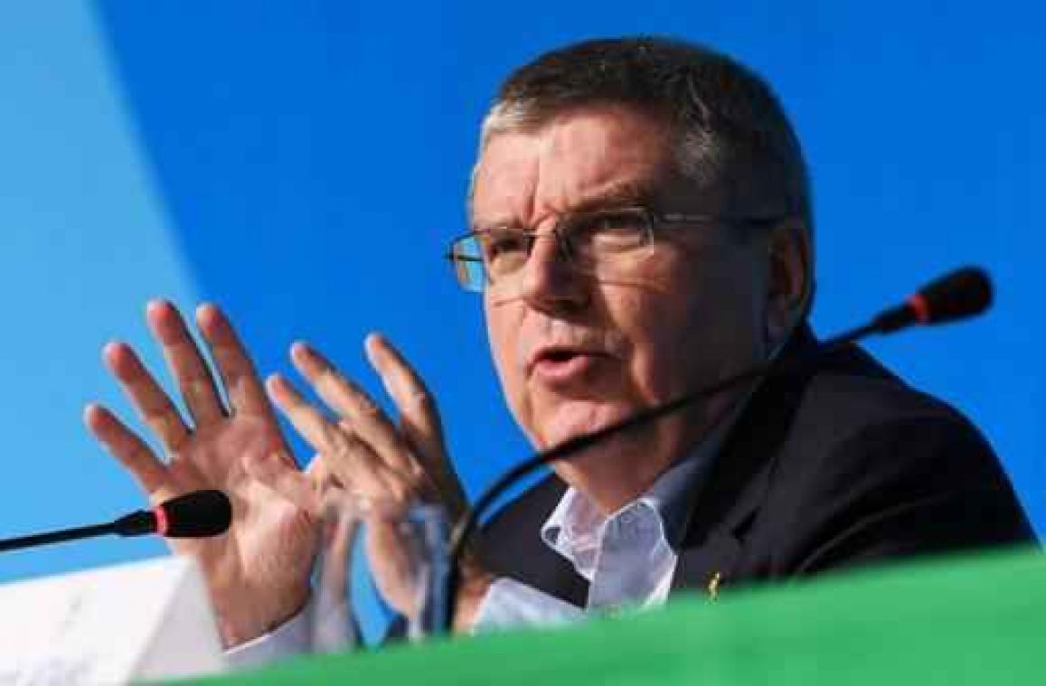 OS 2016 - Thomas Bach verdedigt aanpak IOC in Russische dopingzaak