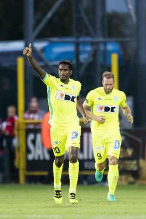 Jupiler Pro League - KV Kortrijk en AA Gent delen de punten