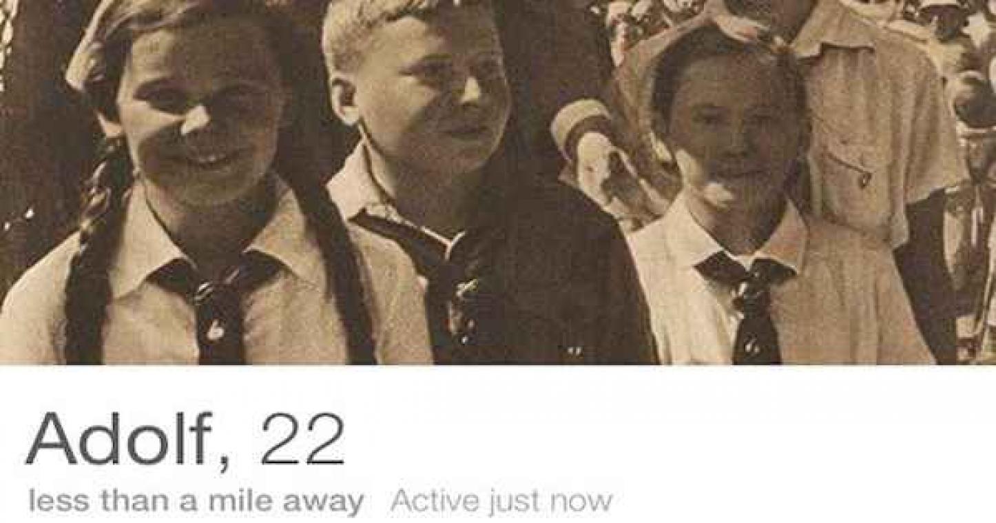 Ook Adolf Hitler zit op Tinder