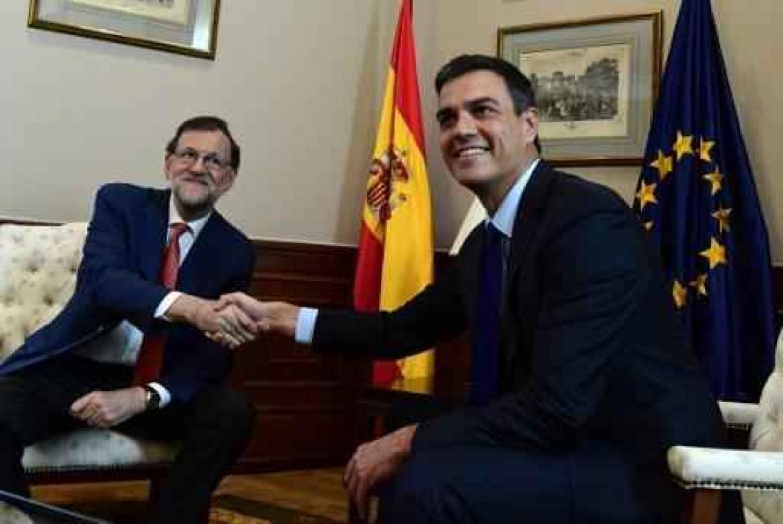Spaanse sociaaldemocraten blijven "neen" zeggen tegen conservatief Rajoy