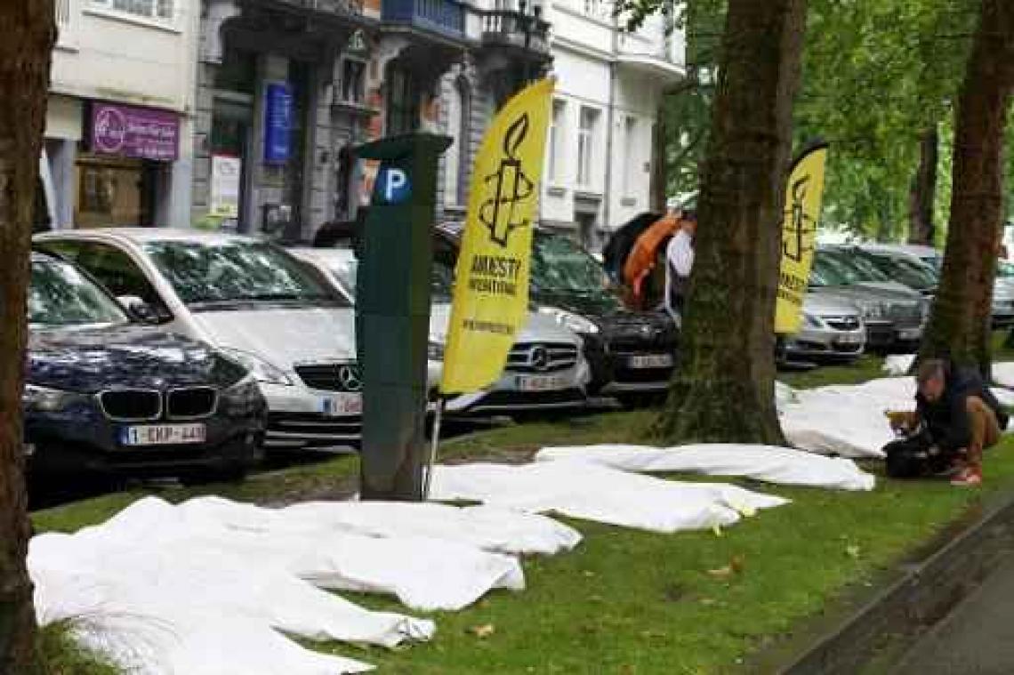 OS 2016 - Amnesty hekelt politiegeweld voor Braziliaanse ambassade