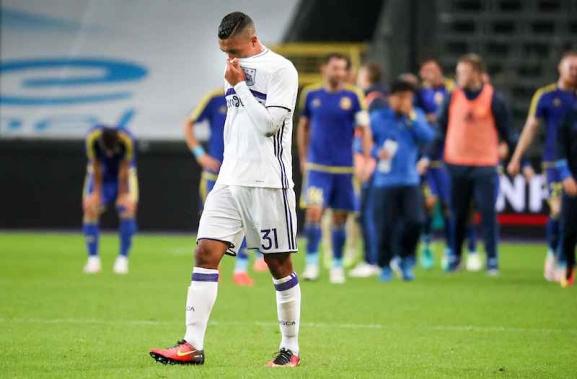 Anderlecht grijpt naast Champions League