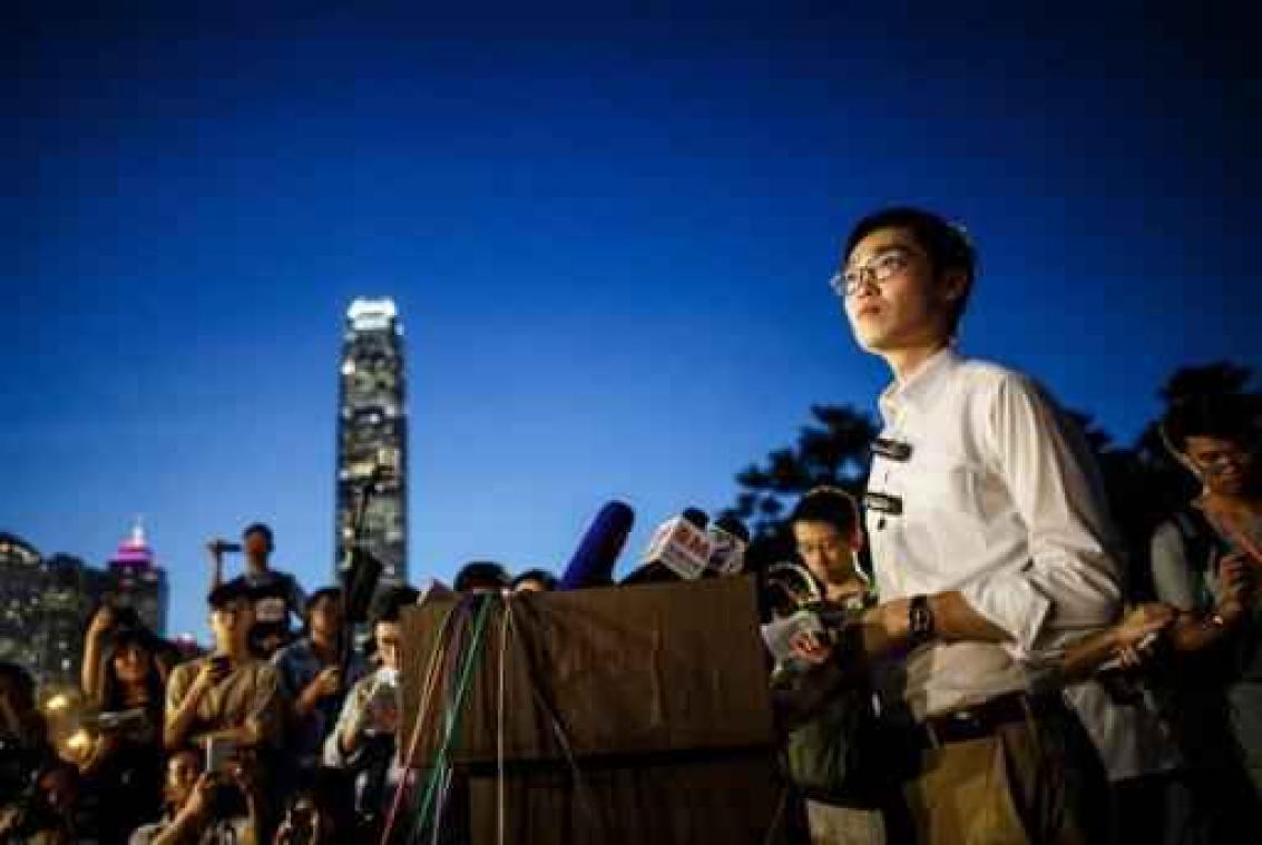 Meer dan duizend mensen demonstreren voor onafhankelijkheid van Hongkong