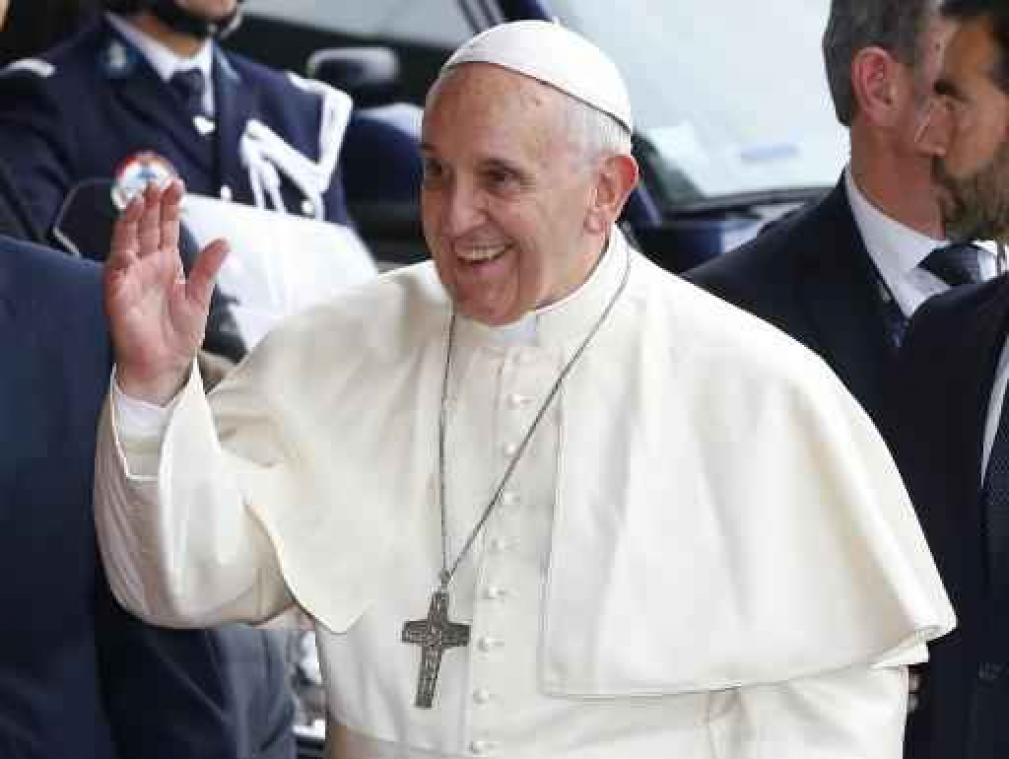 Paus Franciscus wenst atleten veel geluk