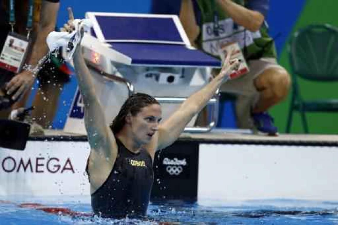 OS 2016 - Katinka Hosszu pakt olympische titel op 400m wissel met wereldrecord