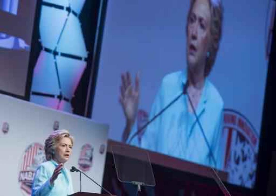 Nieuwe peiling geeft Clinton opnieuw ruime voorsprong op Trump