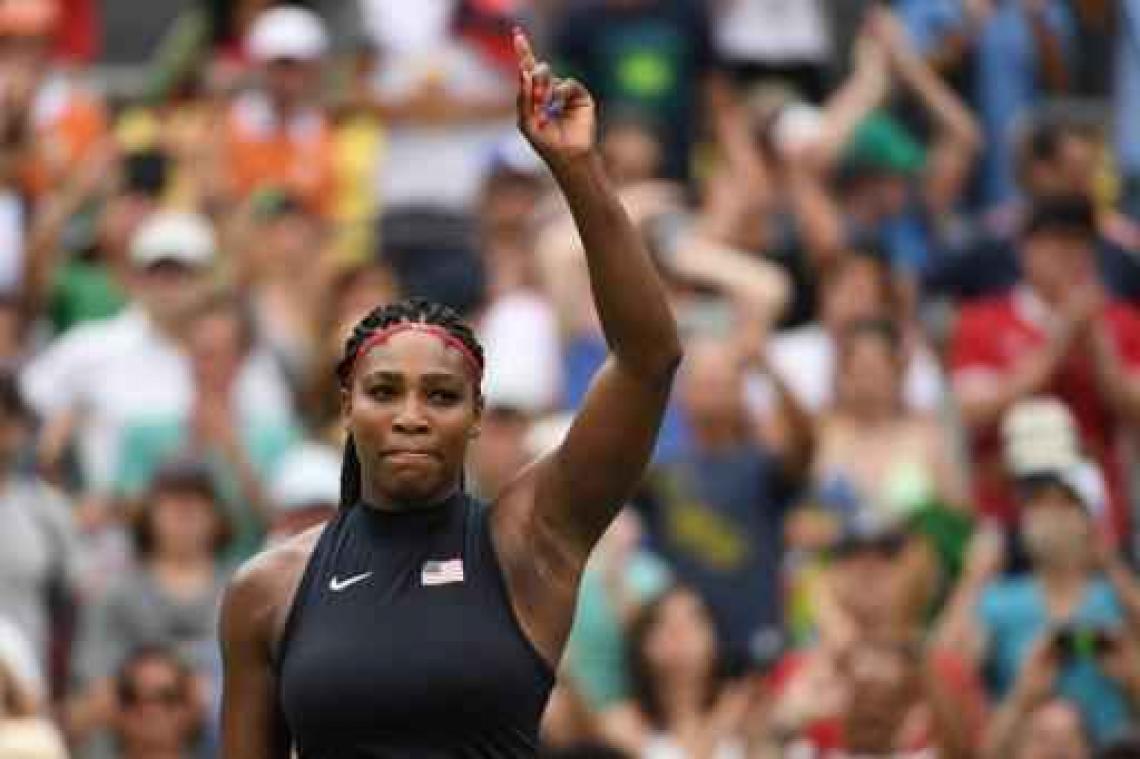OS 2016 - Serena Williams plaatst zich moeiteloos voor tweede ronde