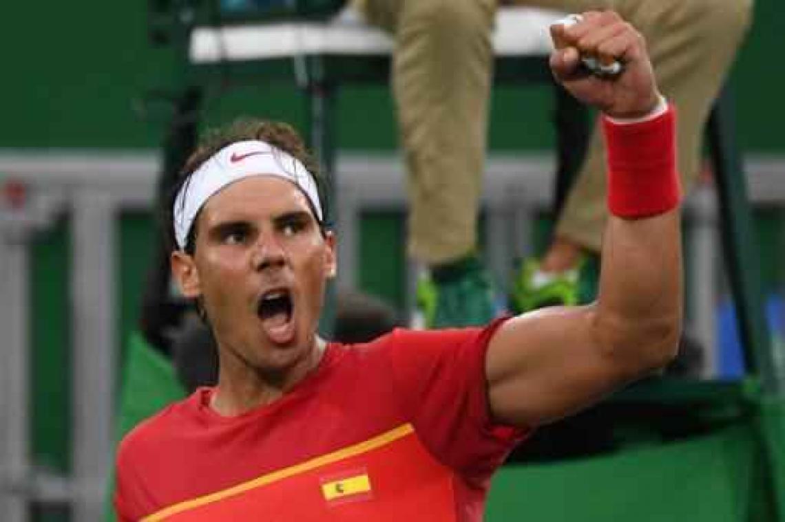 OS 2016 - Rafael Nadal maakt geslaagde comeback na blessure