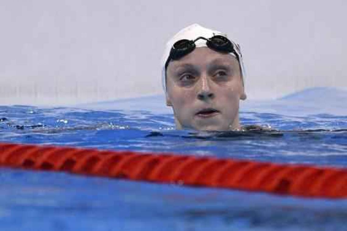 OS 2016 - Katie Ledecky snelt in wereldrecord naar goud op 400m vrij