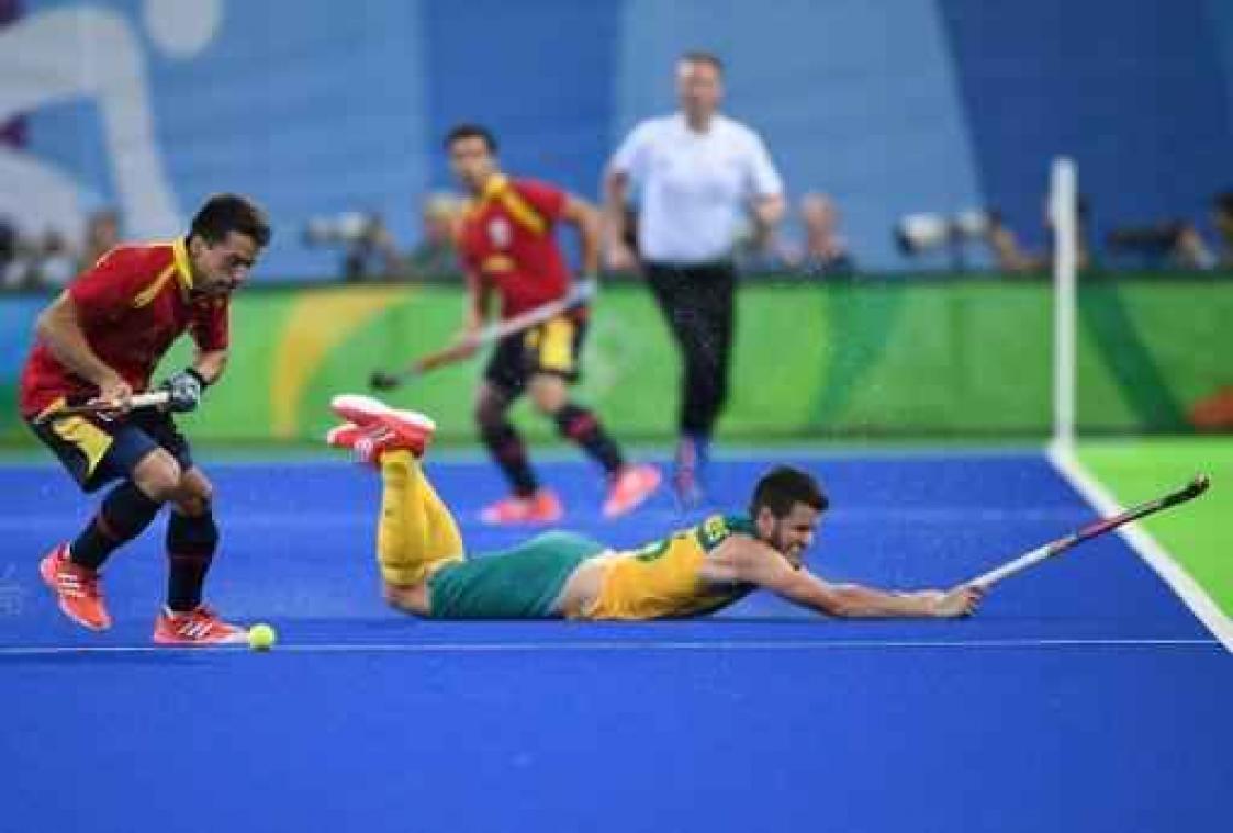 Australische hockeymannen laten zich verrassen door Spanje
