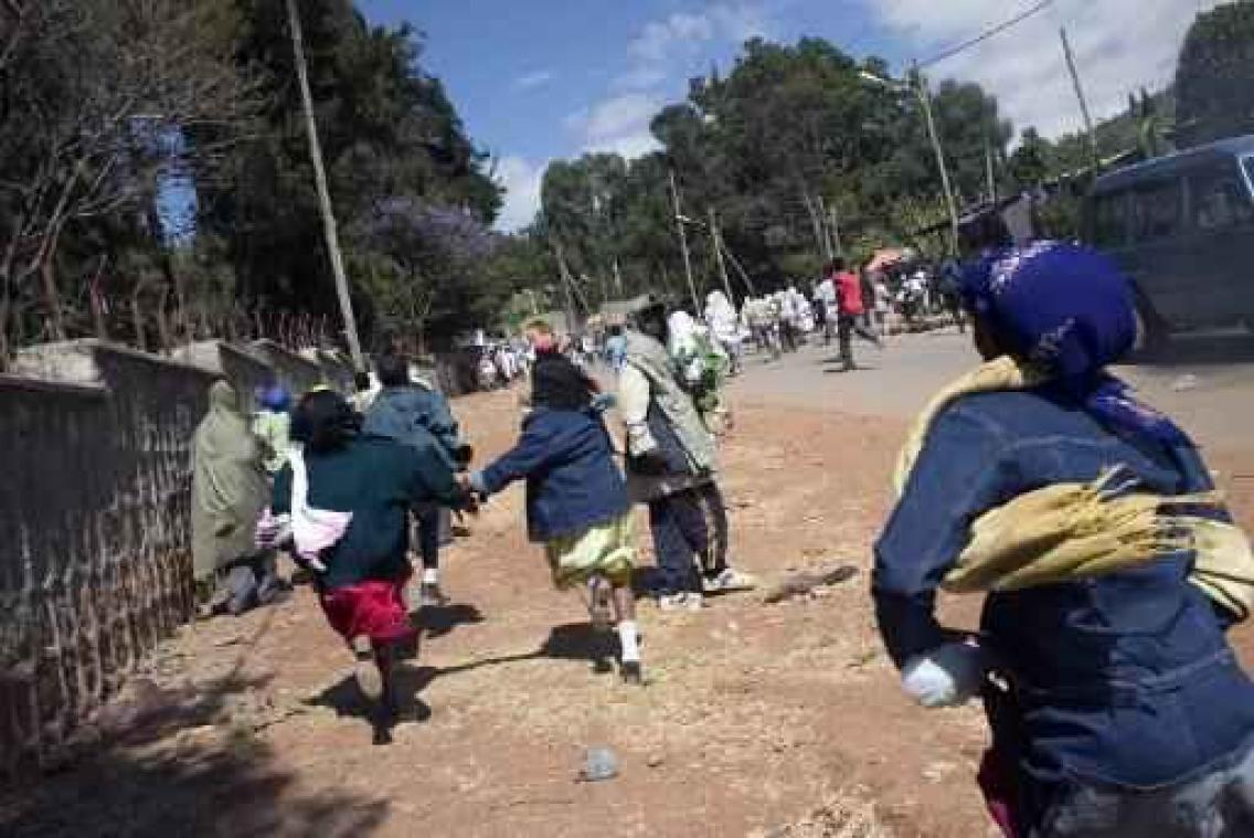 Zeker vijftig doden na antiregeringsbetoging in Addis Abeba