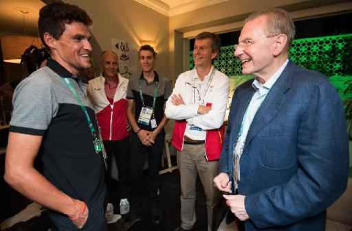 JO 2016 - Greg Van Avermaet de retour à Bruxelles mardi soir