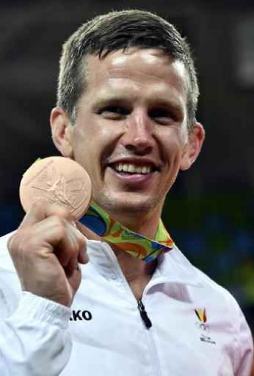 OS 2016 - "Rio is mijn city!", straalt bronzen Dirk Van Tichelt
