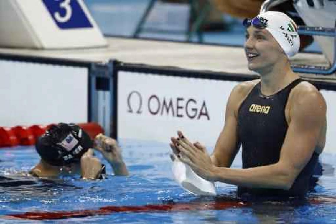 OS 2016 - Katinka Hosszu wint na 400 meter wissel ook 100 meter rug