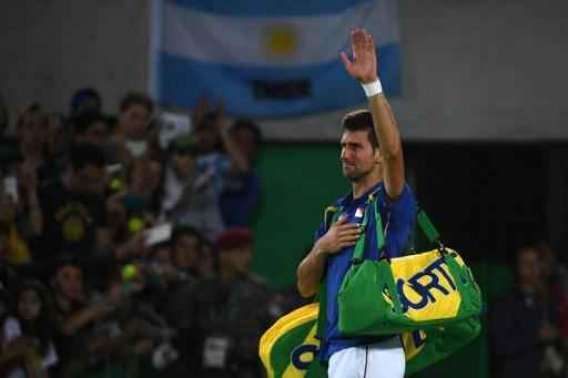 OS 2016 - Novak Djokovic ook uitgeschakeld in dubbelspel