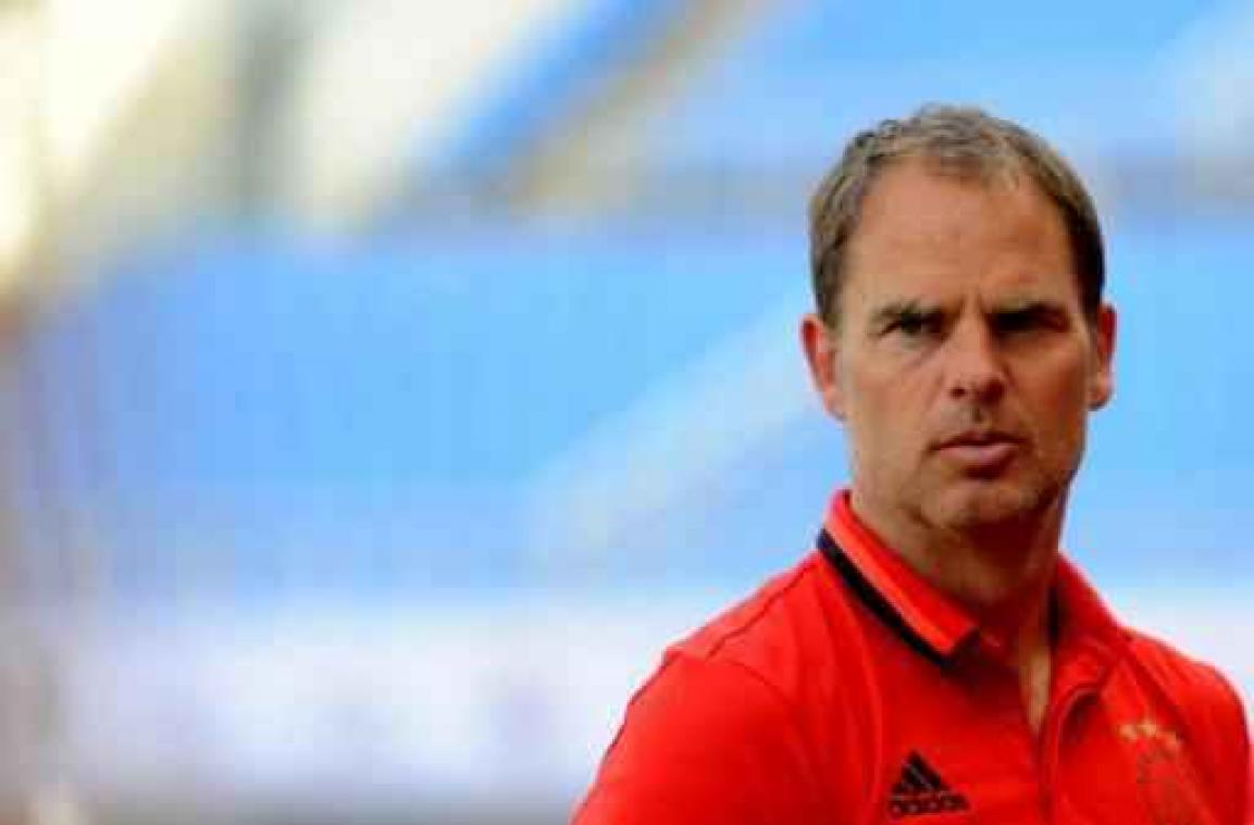 Inter bevestigt komst coach Frank de Boer