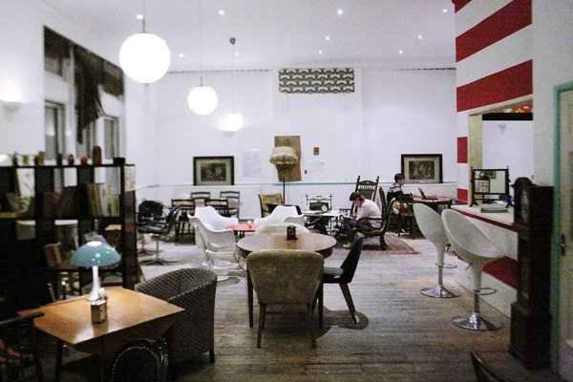 In Londens café betaal je geen koffies, maar wel minuten