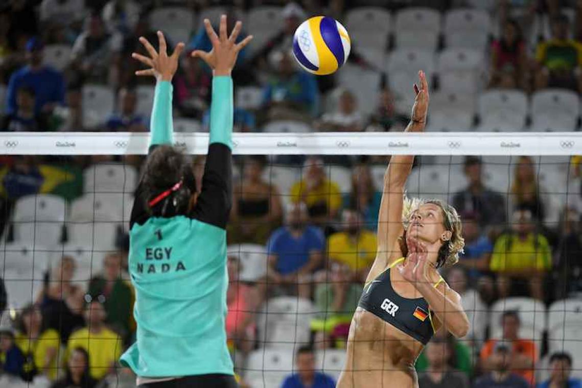 Volleyballster in hijab wekt discussie op