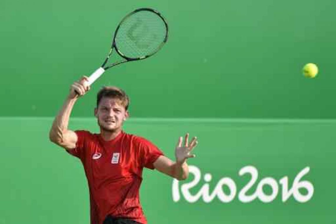 David Goffin stoomt door naar derde ronde olympisch tennistoernooi