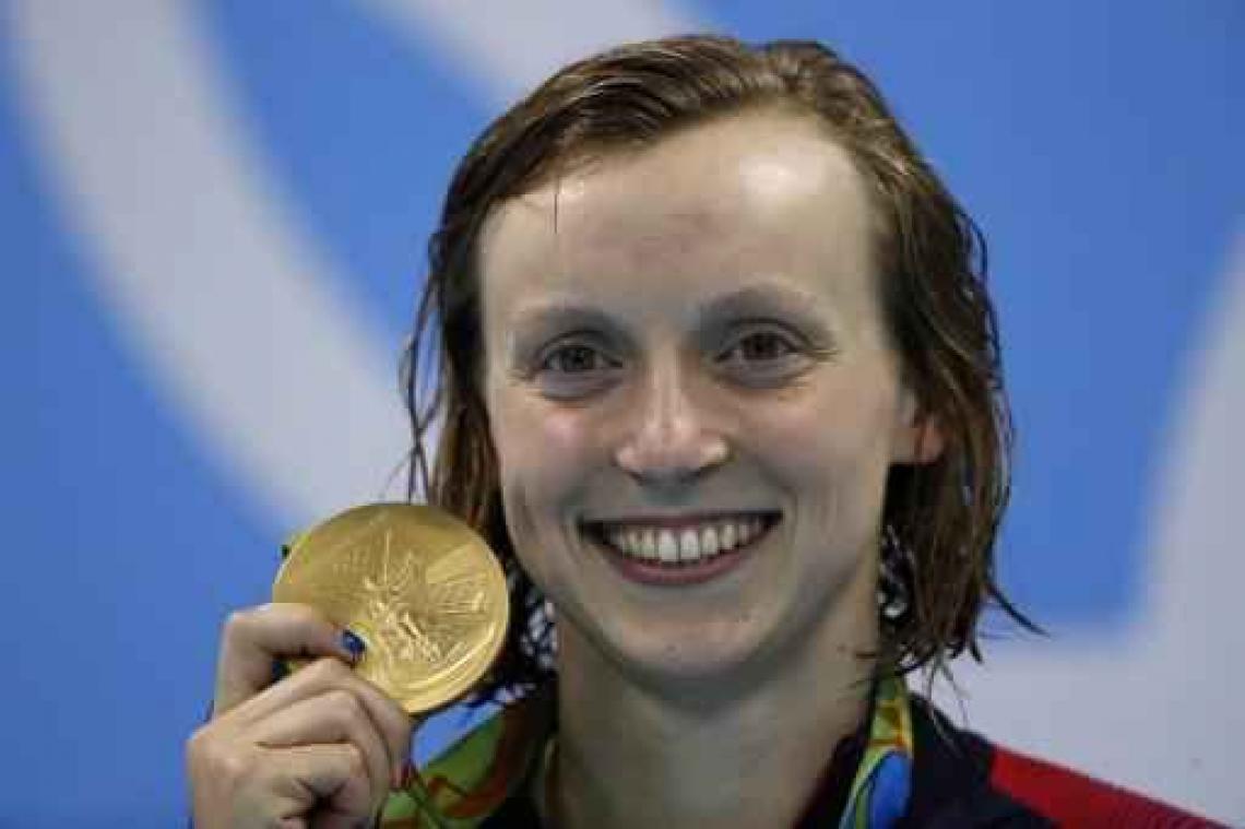 OS 2016 - Katie Ledecky wint na 400 ook 200 meter vrije slag