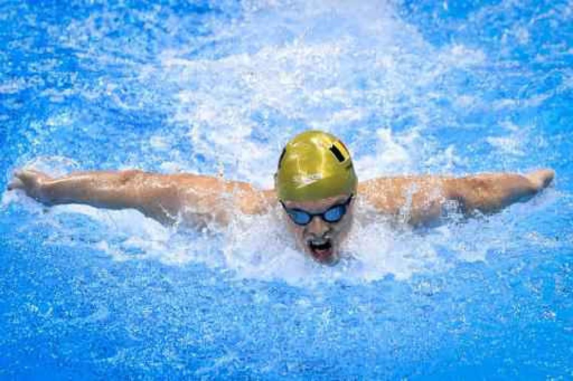 OS 2016 - Louis Croenen (achtste) ziet Michael Phelps twintigste goud pakken