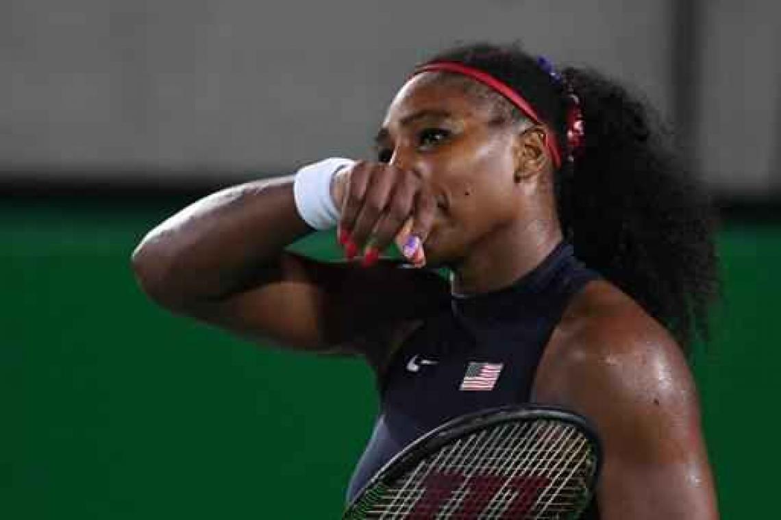 OS 2016 - Titelverdedigster Serena Williams sneuvelt in derde ronde