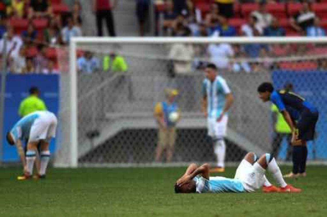 OS 2016 - Argentinië overleeft groepsfase van voetbaltoernooi niet