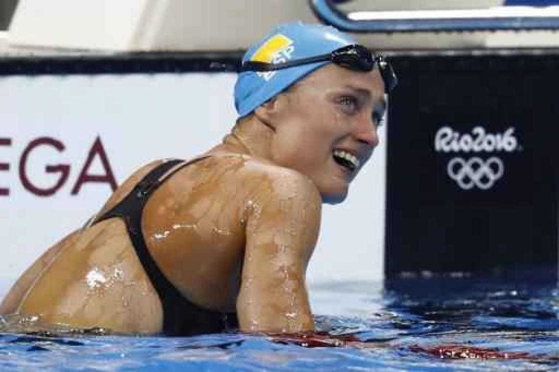 OS 2016 - Spaanse Mireia Belmonte Garcia wint 200 meter vlinderslag