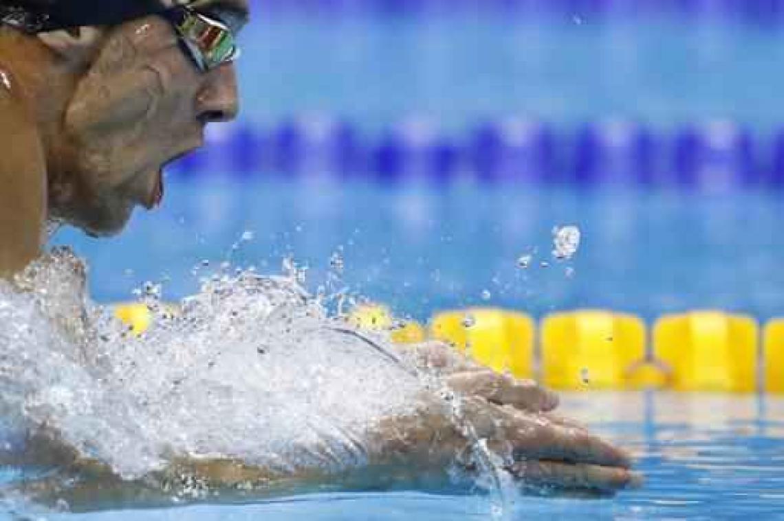 OS 2016 - Michael Phelps met beste tijd naar finale 200 meter wisselslag