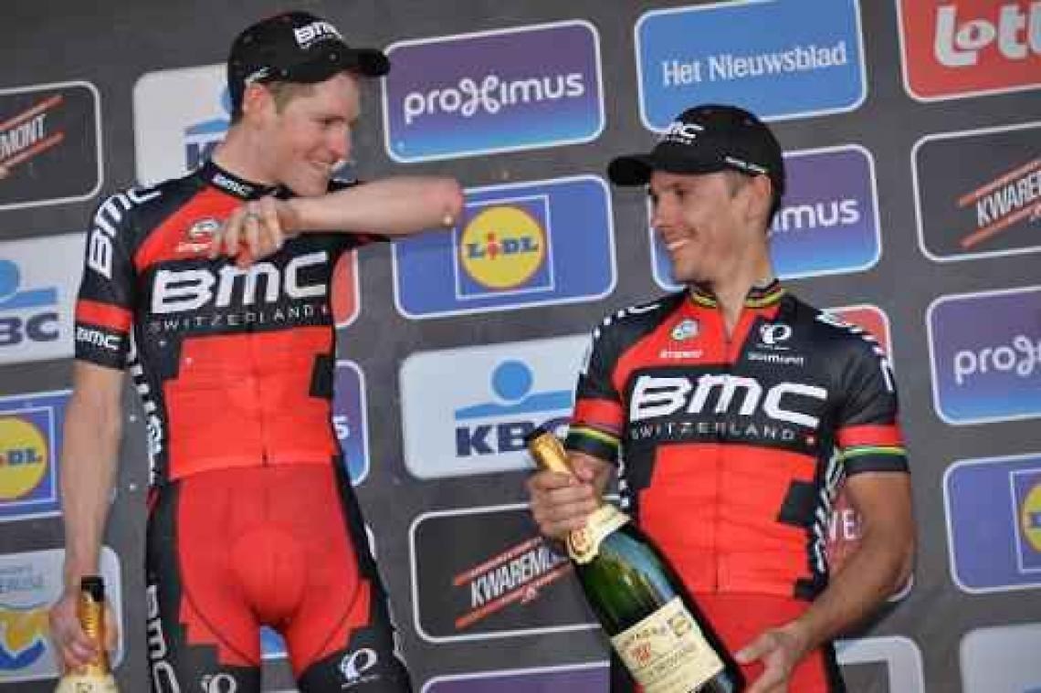 BMC brengt Philippe Gilbert, Ben Hermans en Dylan Teuns aan start van Vuelta