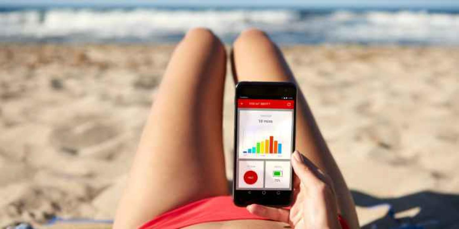 Deze bikini waarschuwt voor zonnebrand