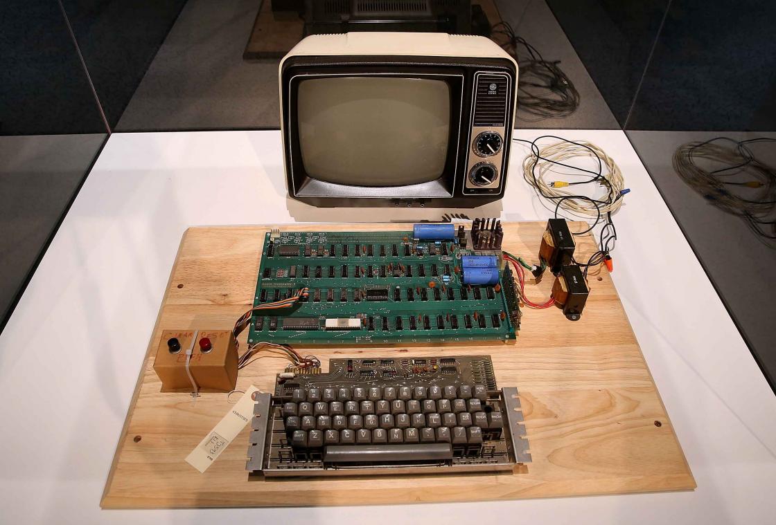 Eerste computer van Apple verkocht voor 715.000 euro